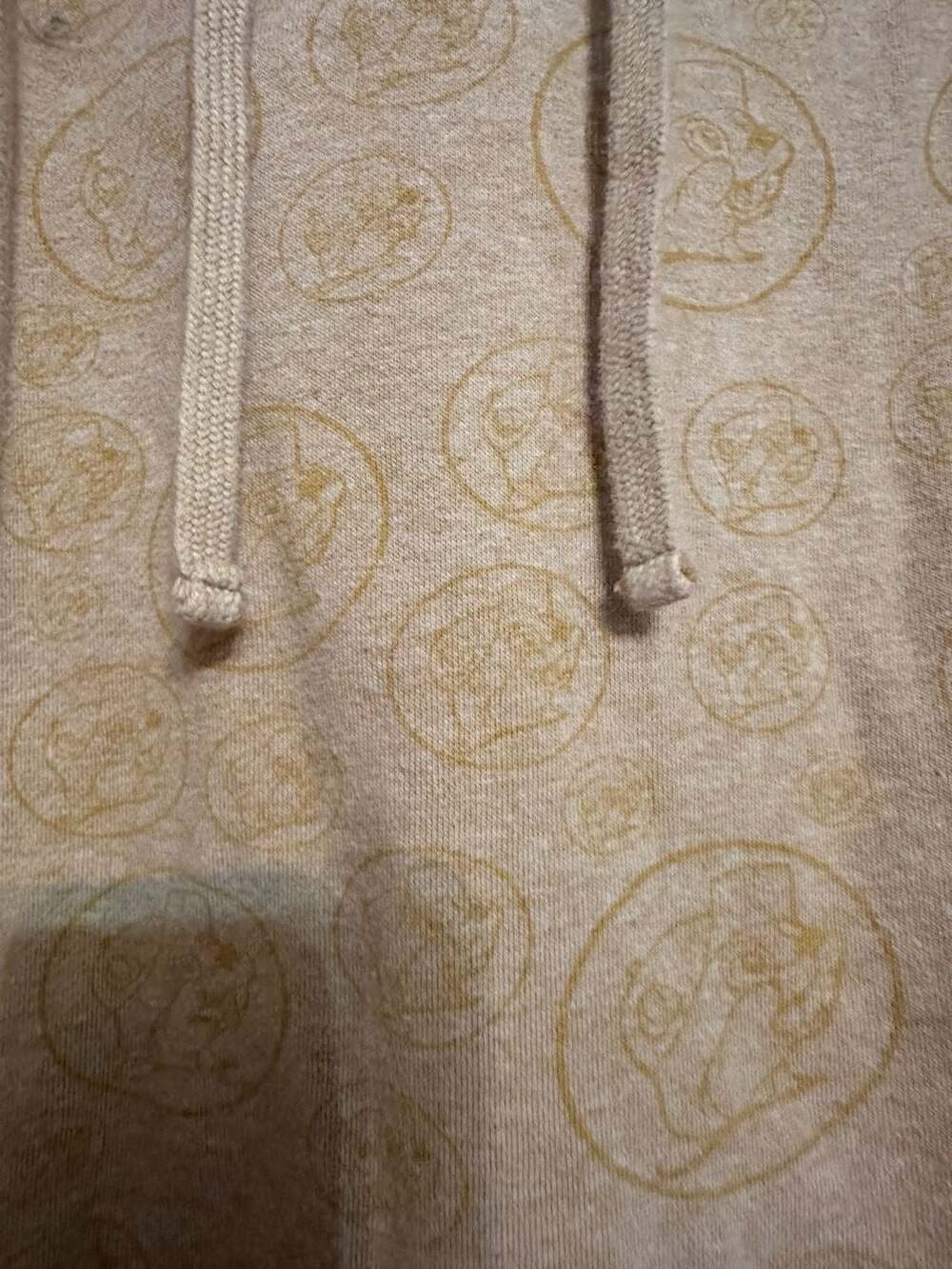 Buc-ee's Beaver All-Over Logo Print Lightweight Hoodie - Picture 2 of 7